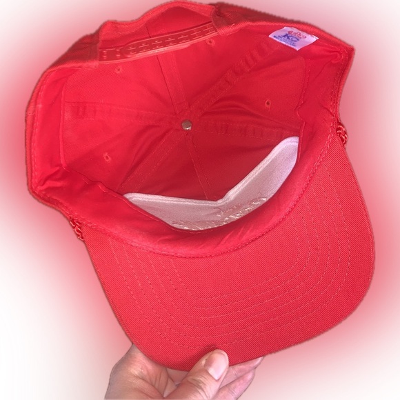 Vintagecore Coca-Cola Coke Red Trucker Flat Bill Snap Back Hat Cap Grandpa OS KC - Picture 3 of 6